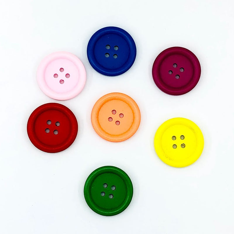 Clown Button Assorted Colors