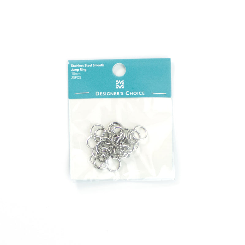 Stainless Steel Smooth Jump Ring (10mm)