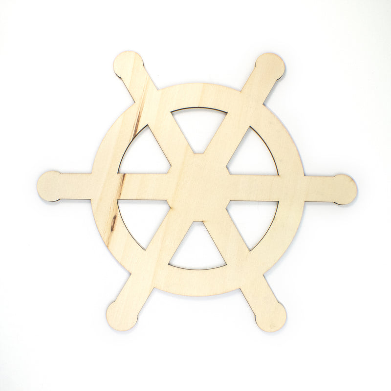Wood Craft (Nautical Wheel)