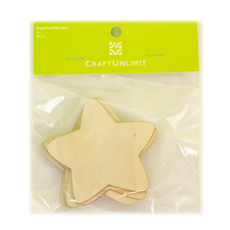 Wood Cut-Out Star