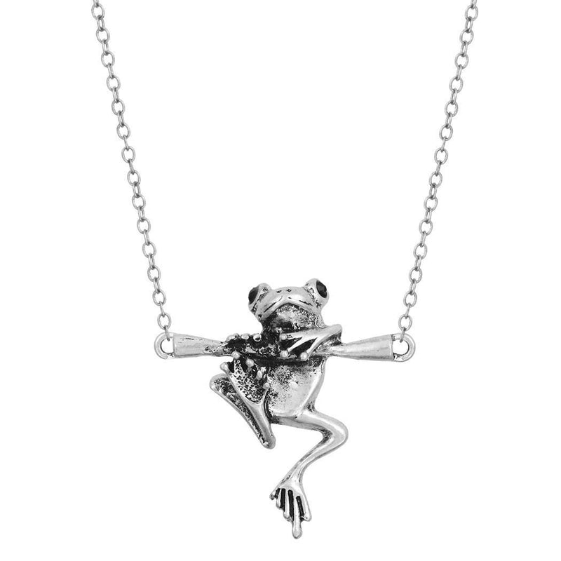 Alloy Frog Connector Antique Silver