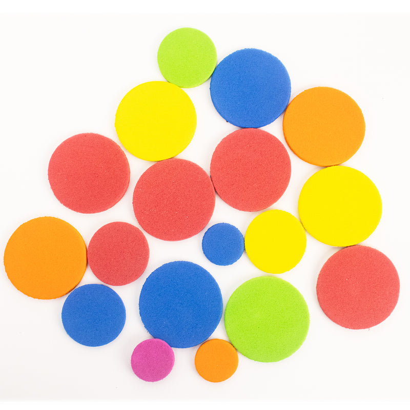Foamy Cut-Out Shape Stickers (Circles)