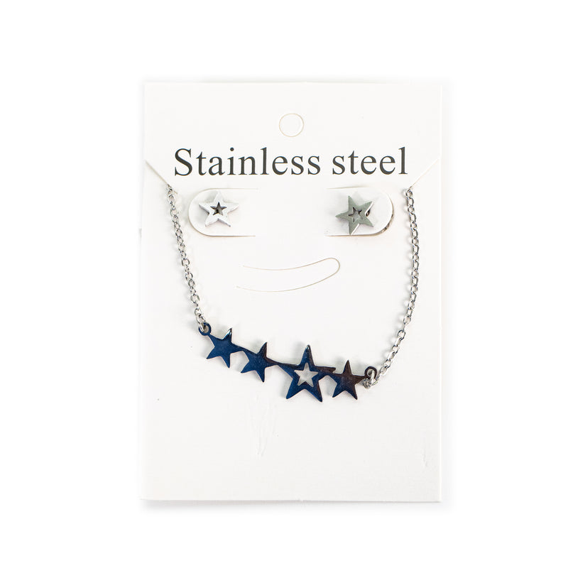 Stainless Steel Stars Set