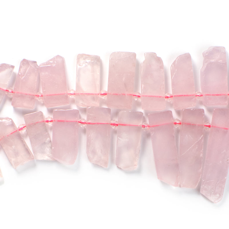 Natural Stone Strand (Clear Light Pink)