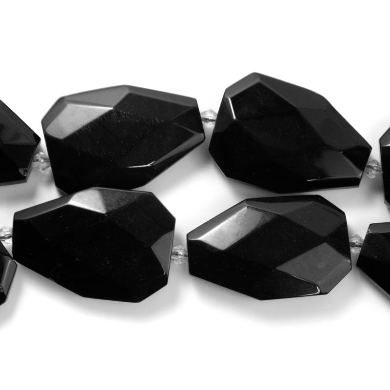 Natural Stone Strand (Black Obsidian)