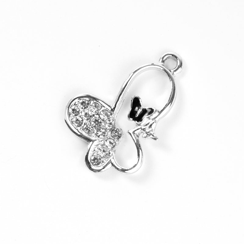 Alloy Butterfly Charm