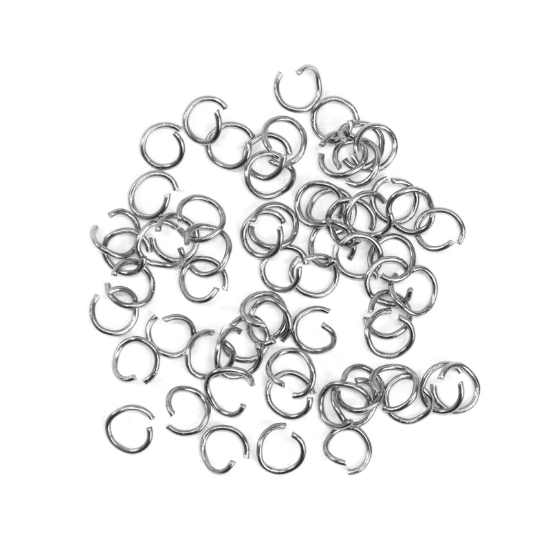 High Quality Stainless Steel Jump Rings (Silver)