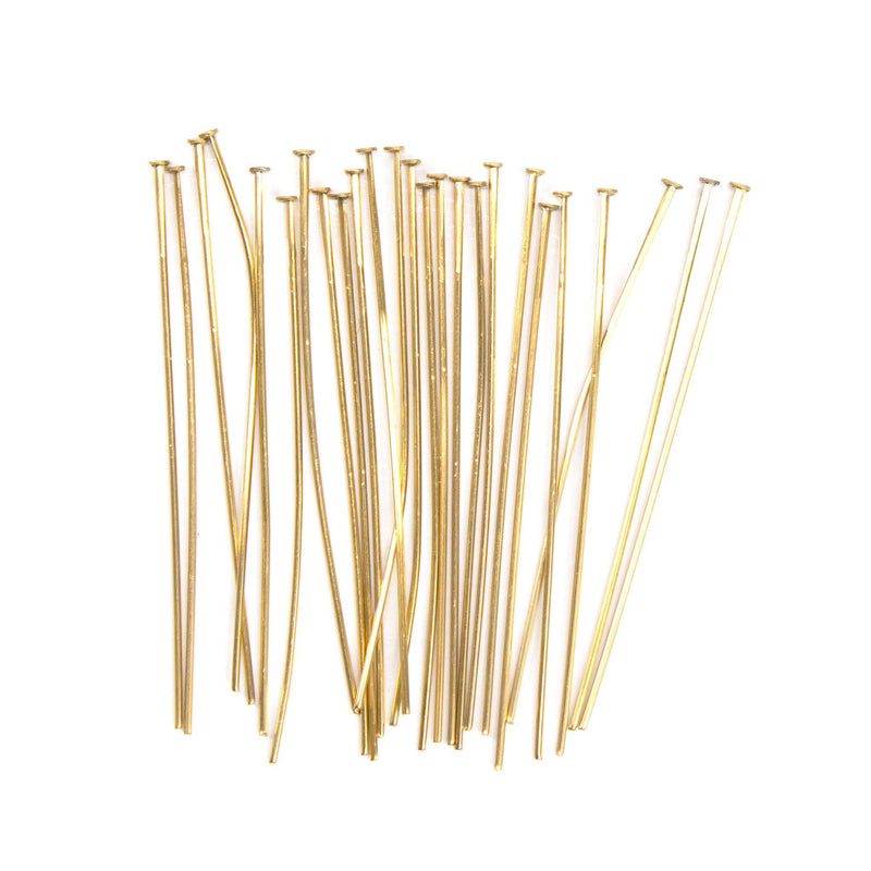 High Quality Stainless Steel Head Pins (Gold Plated)