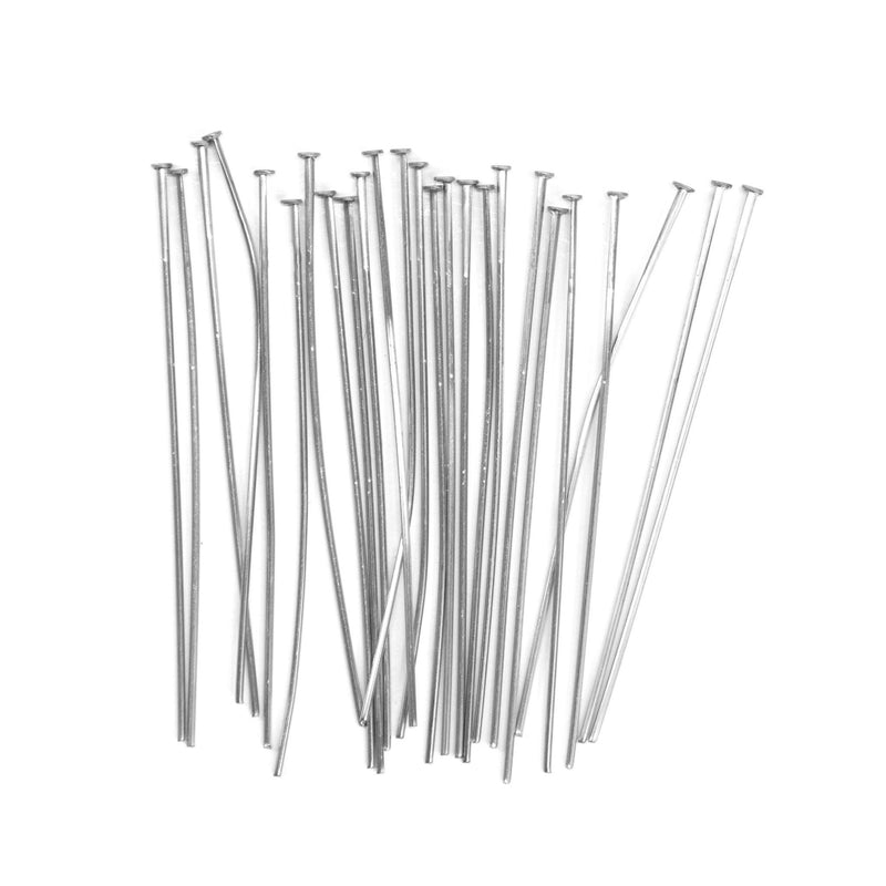 High Quality Stainless Steel Head Pins (Silver)