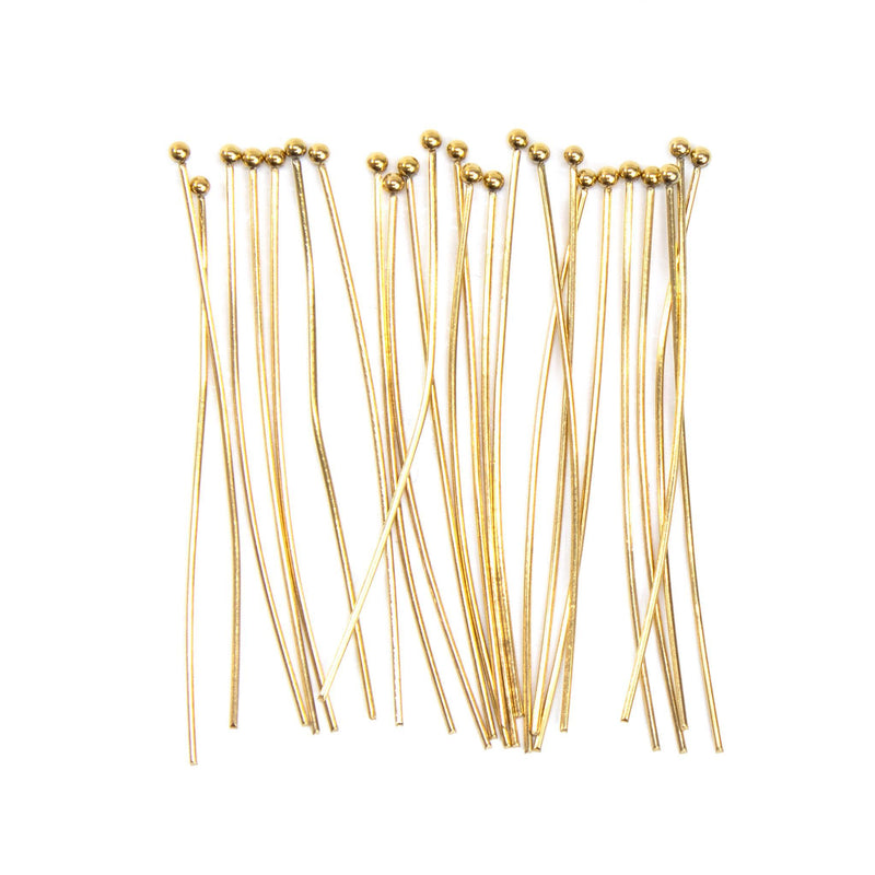 High Quality Stainless Steel Ball Pins (Gold Plated)