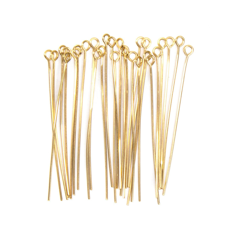 High Quality Stainless Steel Eye Pins (Gold Plated)