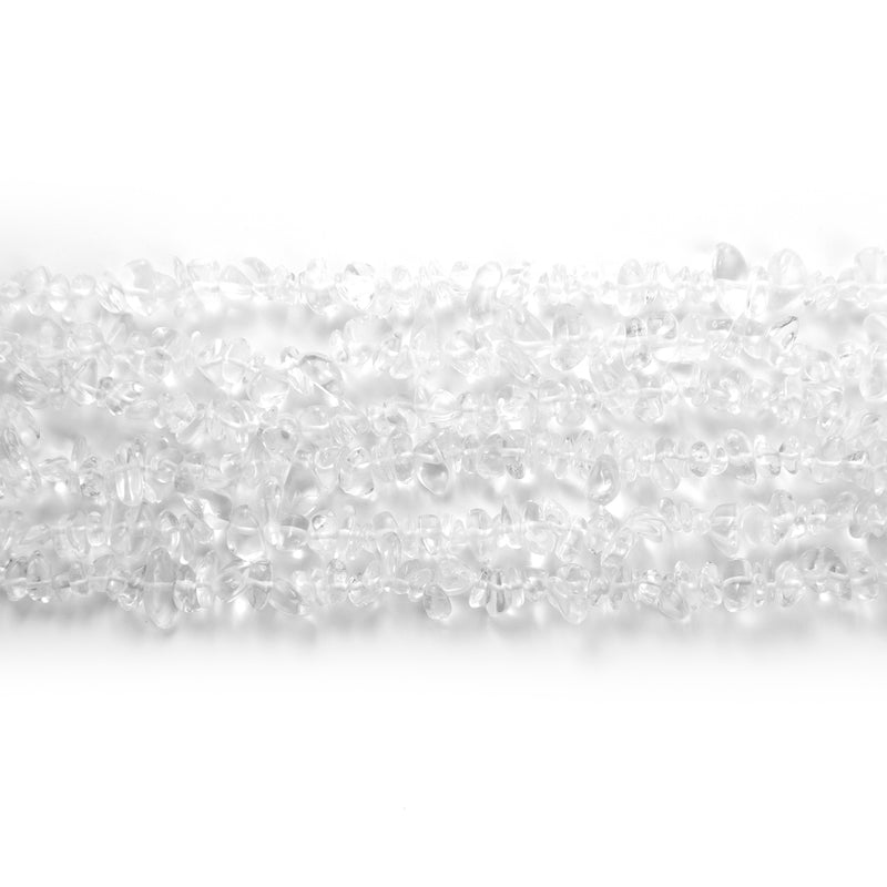 32 inch Chip Strand (Crystal Quartz)