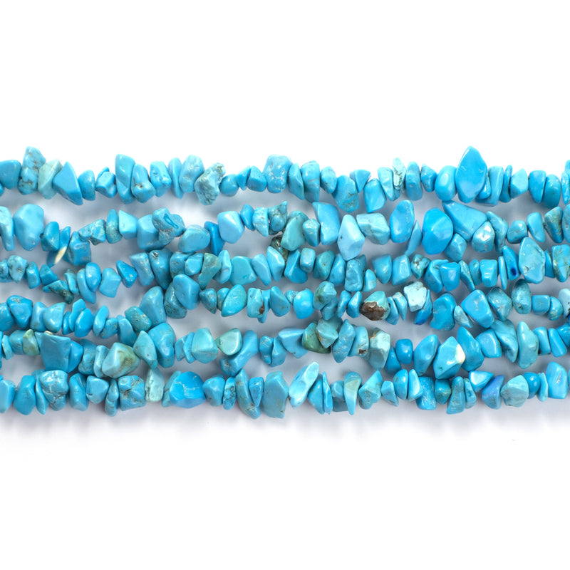 32 inch Chip Strand (Blue Turquoise)