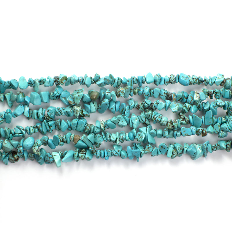 32 inch Chip Strand (Turquoise)