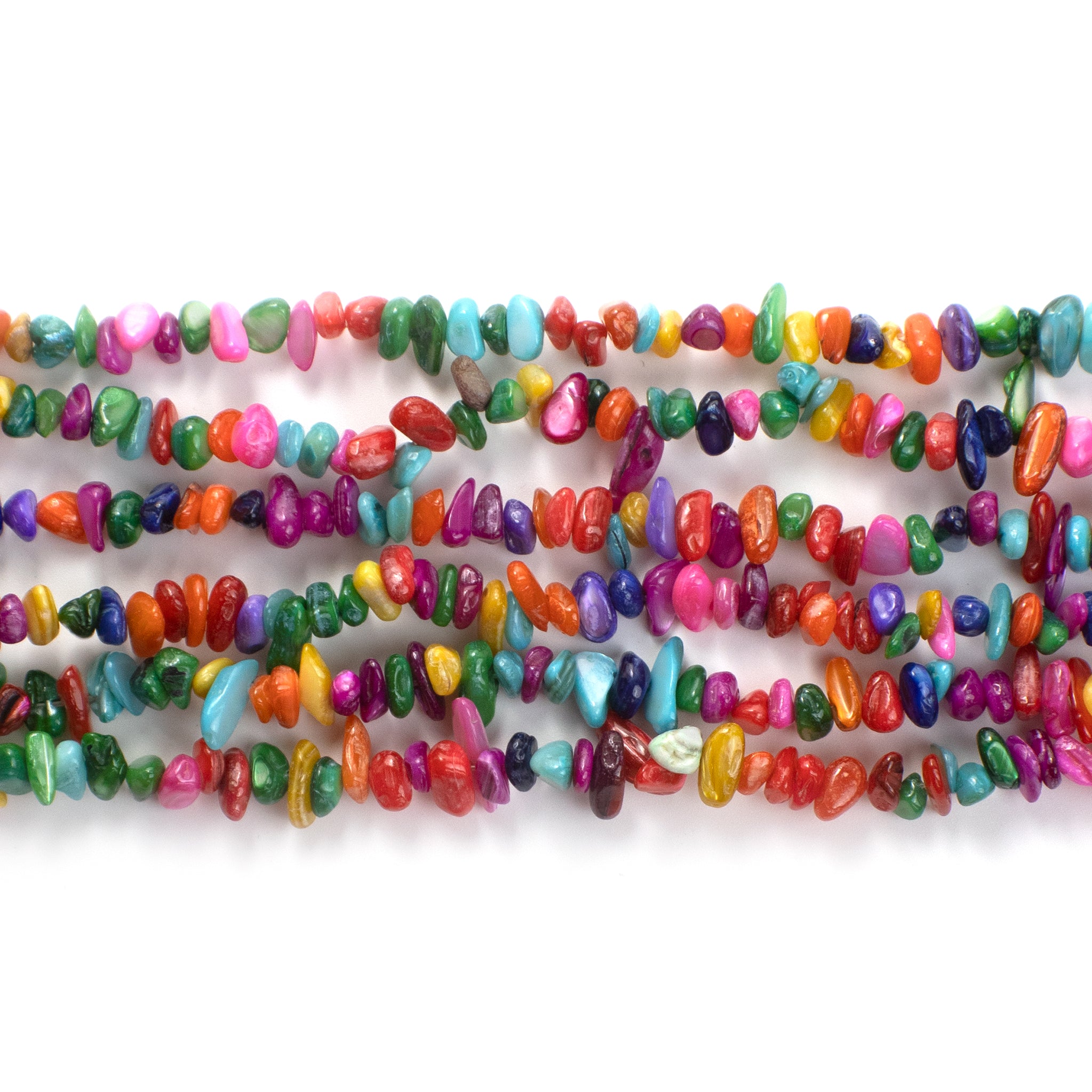 Shell Chips Strands 32 inch Chip Strand (Shell Mix Color) – JRM Designs, Inc.