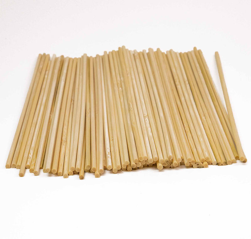 Wood Thin Round Dowel Sticks (2.5mm thicknes)