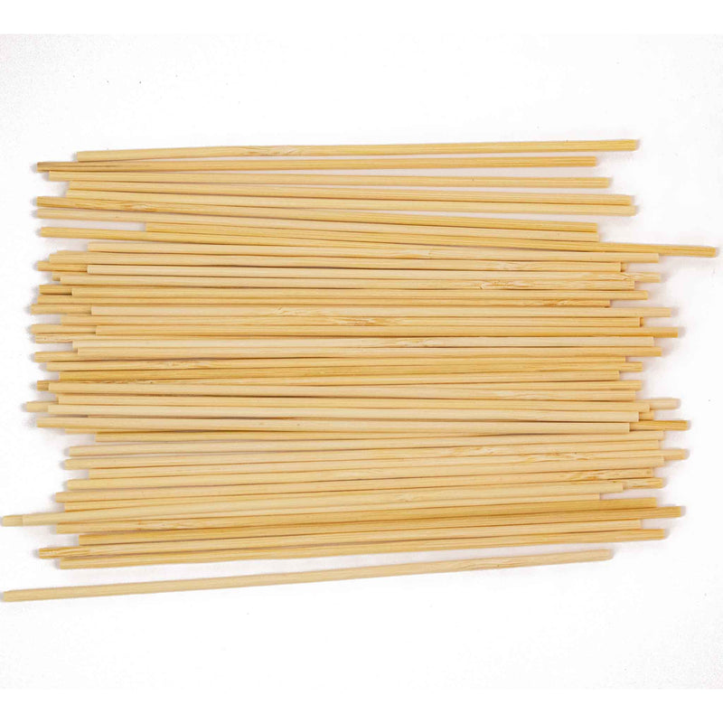 Wood Thin Round Dowel Sticks (2.5mm thicknes)