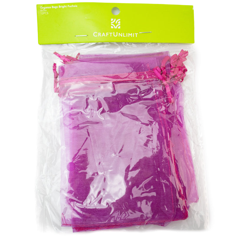 Organza Bags 4in x 5in (10 PCS)