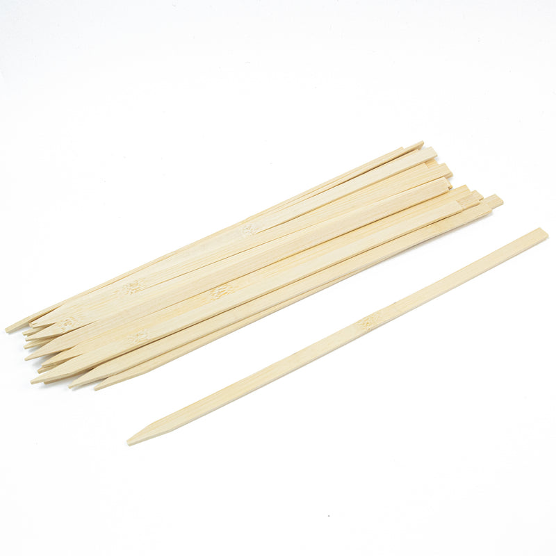 Bamboo Wood Flat Skewer Stick