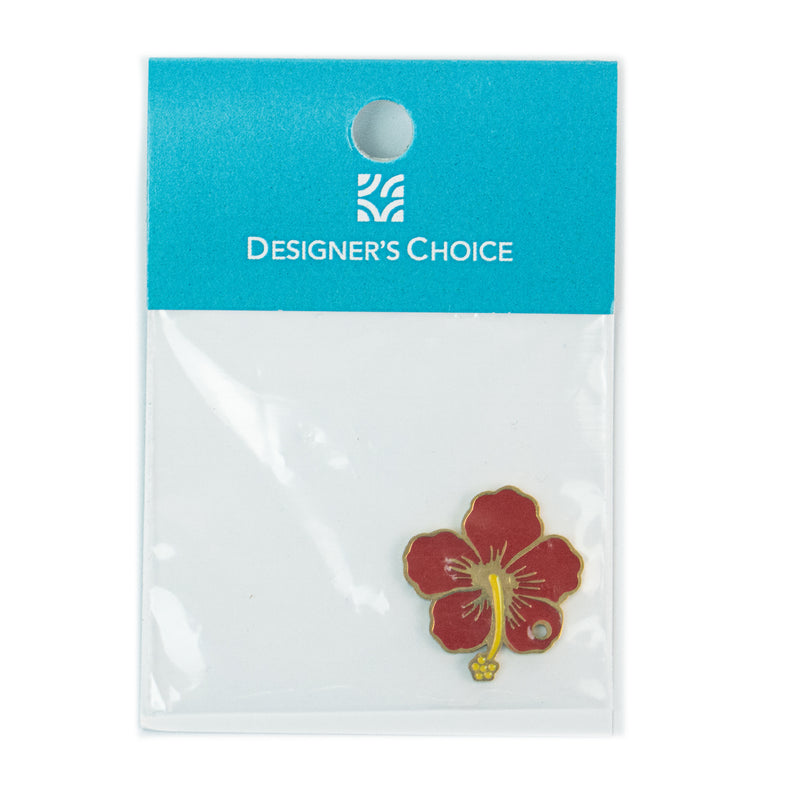 Stainless Steel Enamel Maga Flower Charm