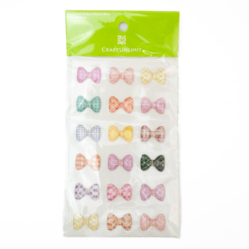 Cristal Bling Stickers (Bow-ties)