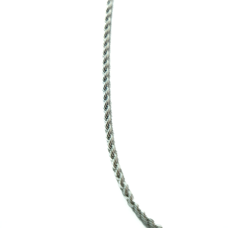 18k Gold Plated Stainless Steel Twisted Rope Chain Necklace