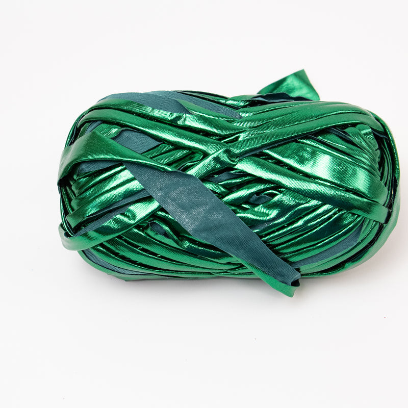 Metallic Faux Leather Roll