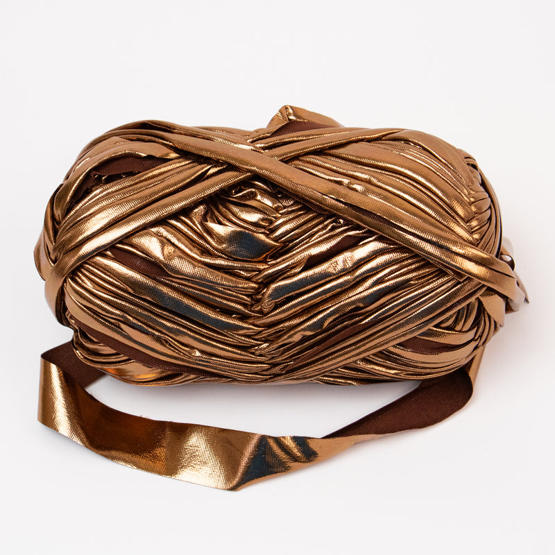 Metallic Faux Leather Roll
