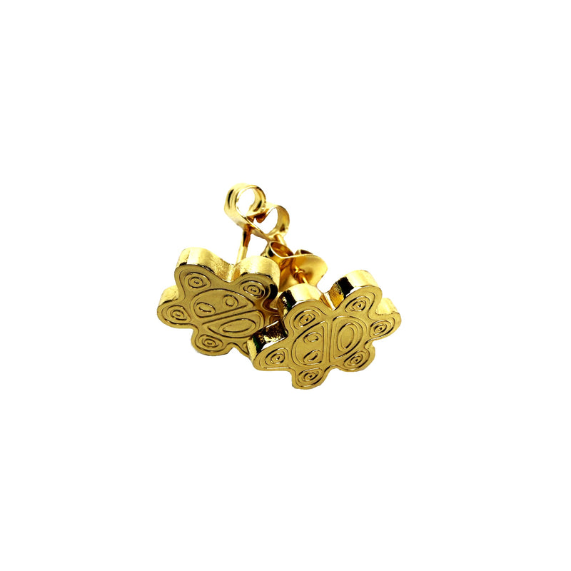 Stainless Steel Sol Taino Earring