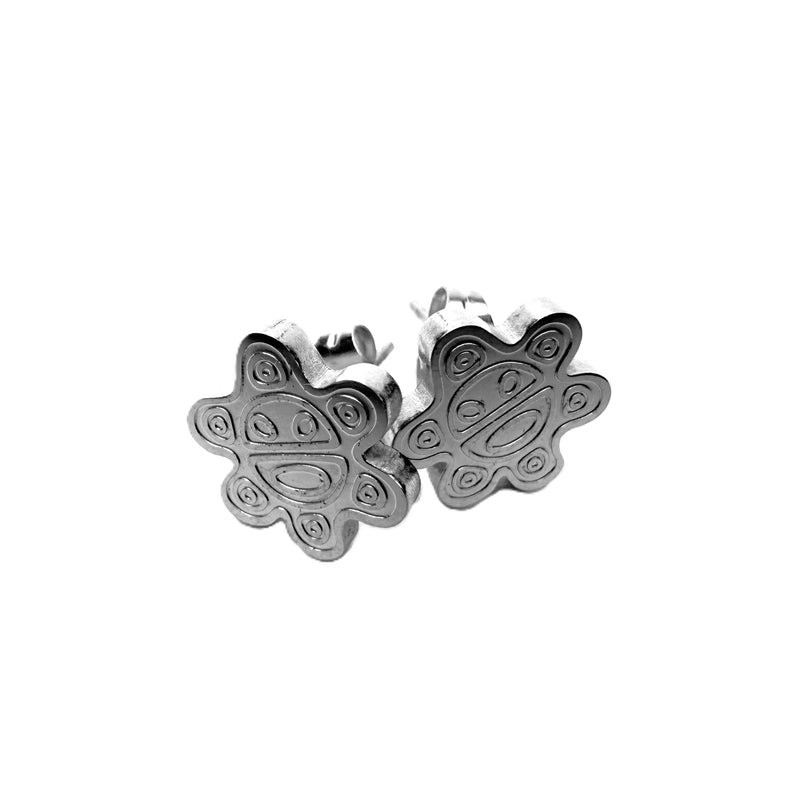 Stainless Steel Sol Taino Earring