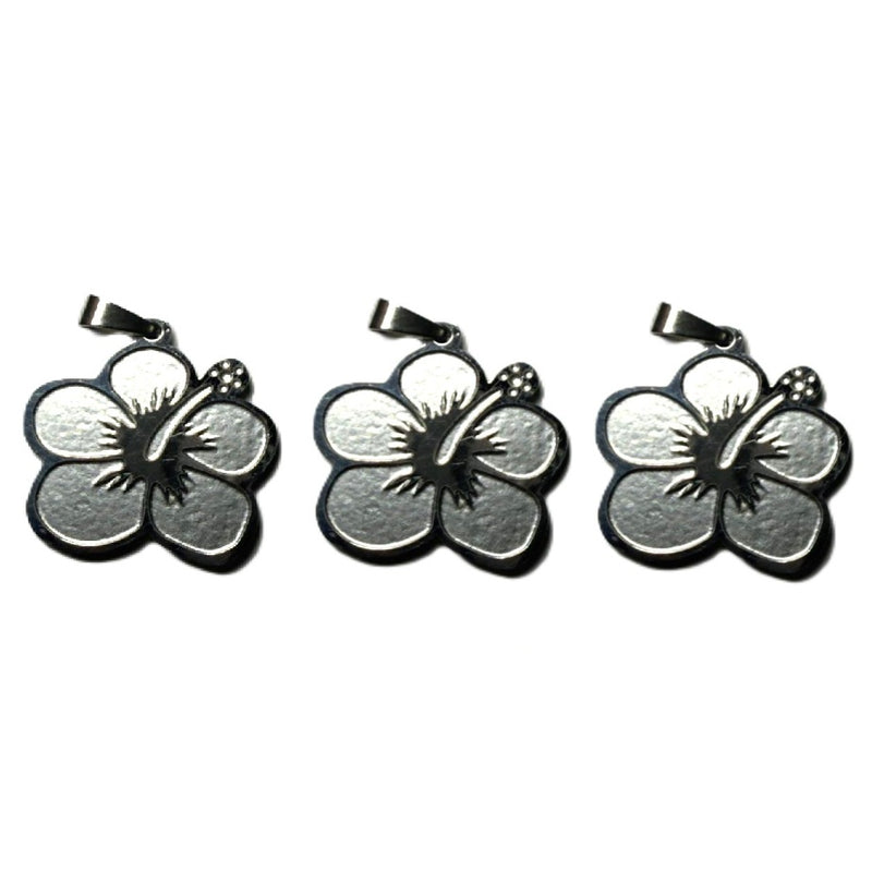 Stainless Steel Maga Flower Charm