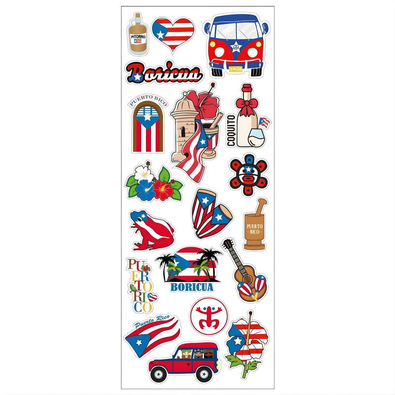 Plain Paper Sticker - Puerto Rico Edition (Traditions)