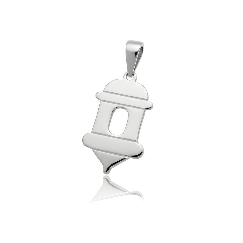 Stainless Steel Garita Pendant