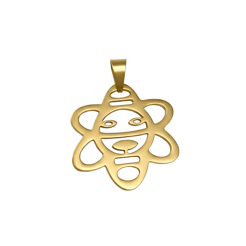 Stainless Steel Sol Taino Pendant