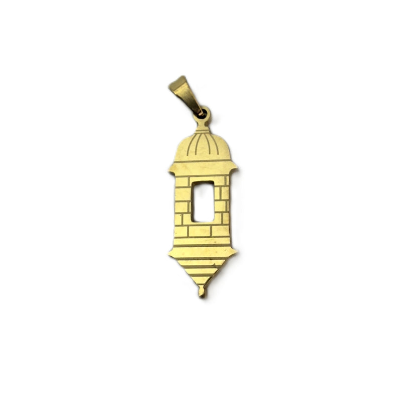 Stainless Steel Garita Charm