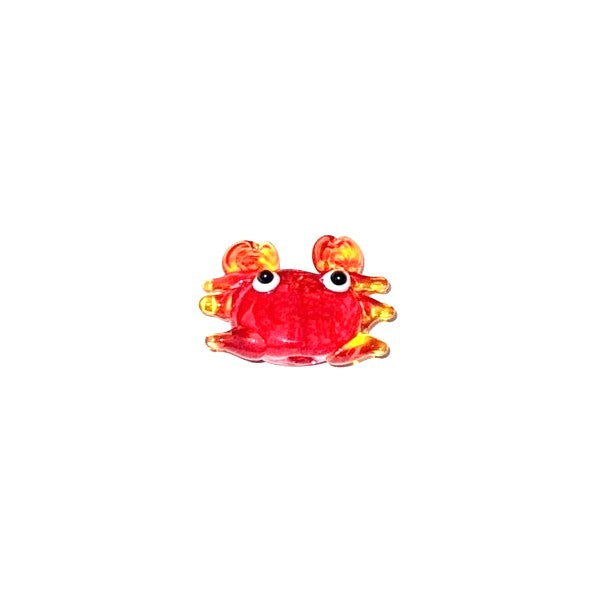 Premium Handmade Murano Glass Crab Bead