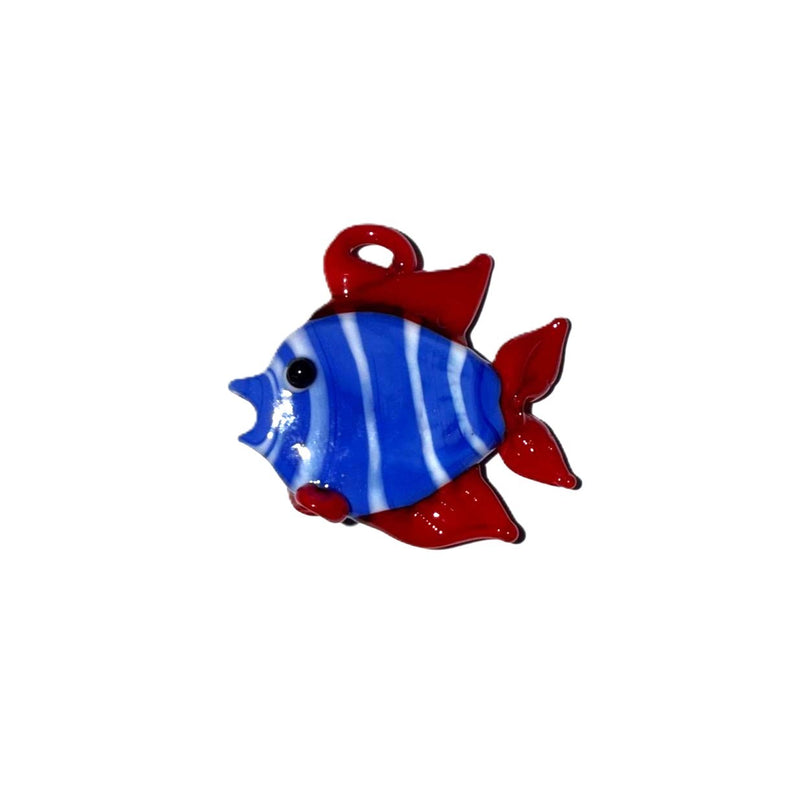 Premium Handmade Murano Glass Fish Pendant
