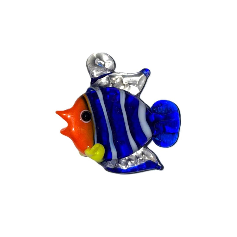 Premium Handmade Murano Glass Fish Pendant