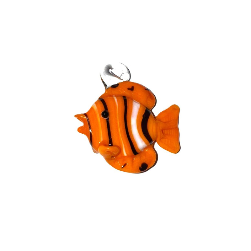 Premium Handmade Murano Glass Fish Pendant