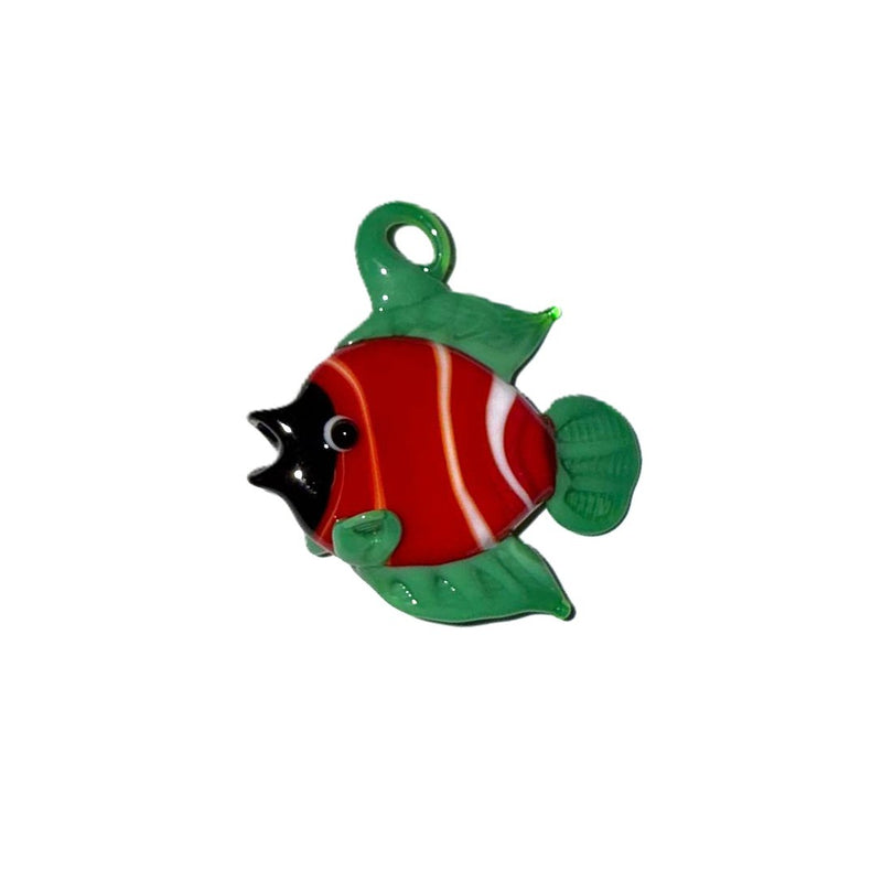 Premium Handmade Murano Glass Fish Pendant