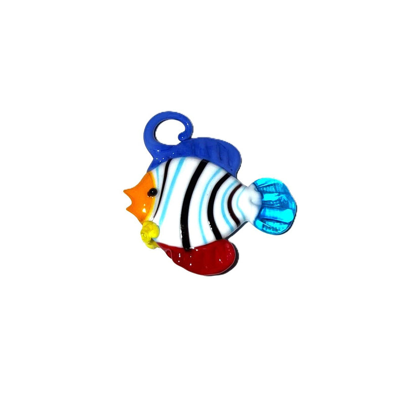 Premium Handmade Murano Glass Fish Pendant