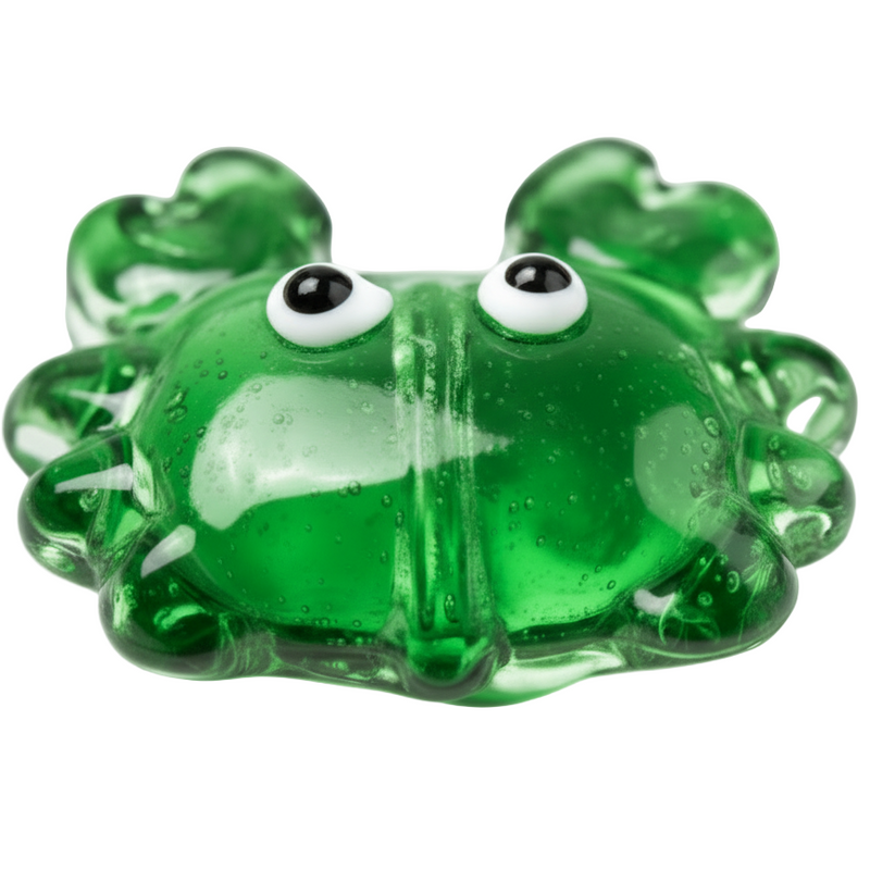 Premium Handmade Murano Glass Crab Bead