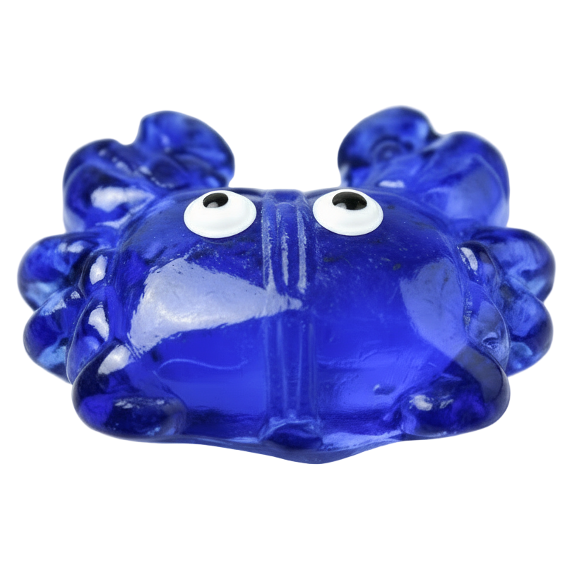 Premium Handmade Murano Glass Crab Bead
