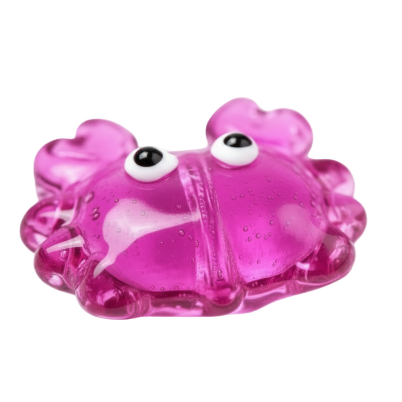 Premium Handmade Murano Glass Crab Bead