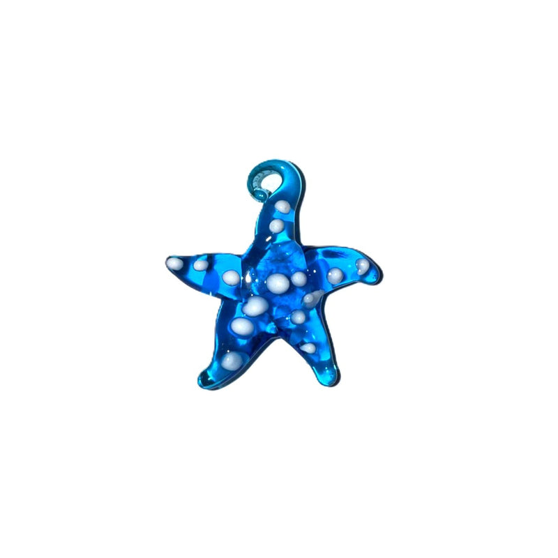 Premium Handmade Murano Glass Starfish Pendant