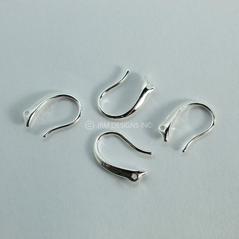 Earring Hook Silver Plated (15mm)