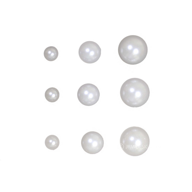 Acrylic Flat Mix Pearl White (60 grm)