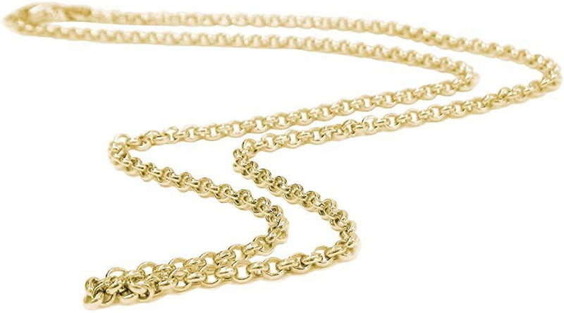 23 inch Stainless Steel Rolo Chain (2 PCS)