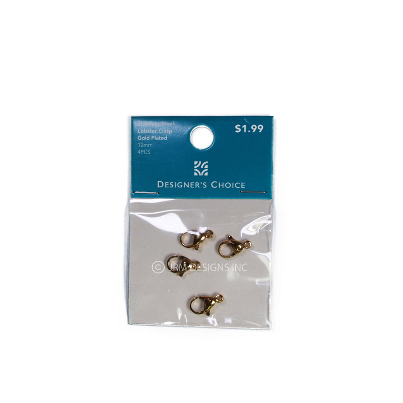 Stainless Steel Lobster Clasp (12mm)