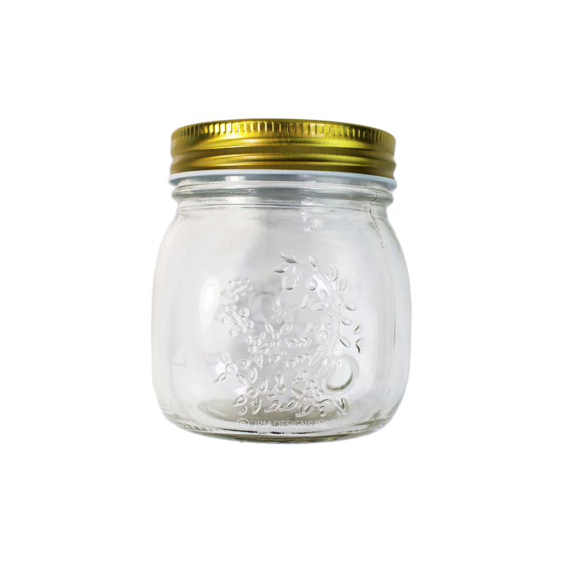 Glass Jar with Aluminum Cap